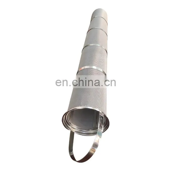 316L Stainless Steel Basket Filter Element for Liquid Filtering photo-5