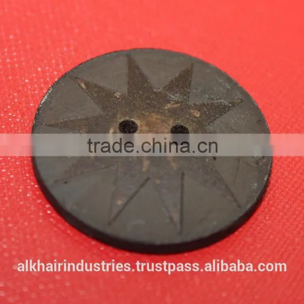 Original / Real Coconut Shell Button photo-2