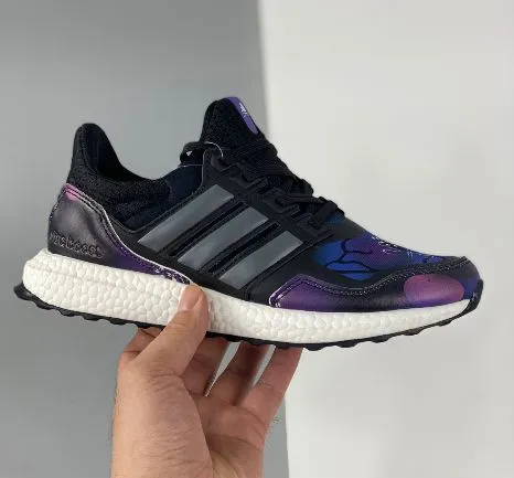 Adidas Ultra Boost UB21 Shoes For Sale in Pink/Blue Boost Running Shoes photo-4