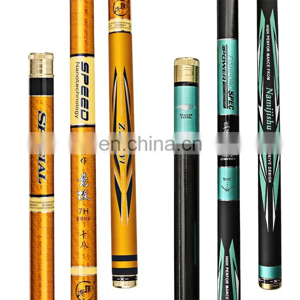 Wholesale OEM Ultra Light Slow Fishing Rod Saltwater Freshwater Fishing 3.6m 3.9m Trolling Rod Carbon Fishing Rod Telescopic photo-3