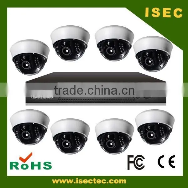 1080P Smart Phone 2MP CCTV AHD System Real Time Hybird DVR 8CH 1080P AHD Kits photo-3
