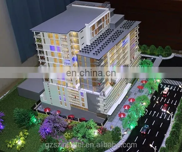 Miniature 3d Model House Plan ,architectural Scale Model Maquette 3d photo-3