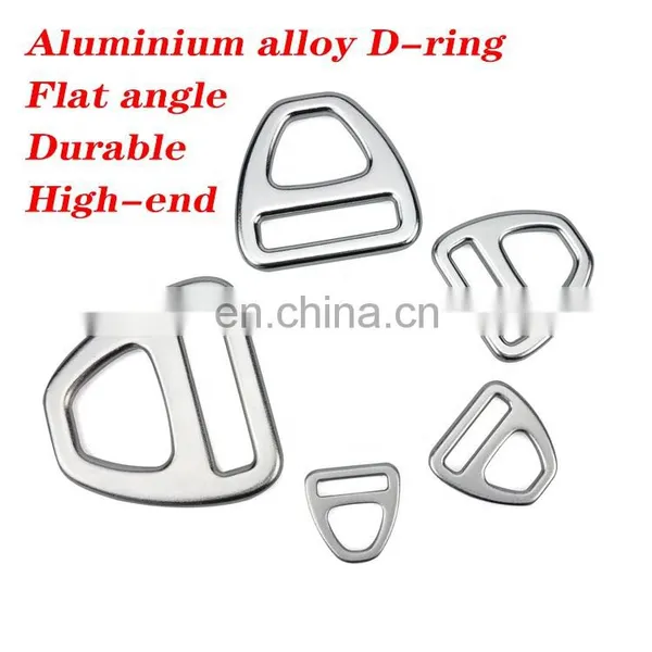 Hardware Fitting D Ring With a Cross Durable Aluminum Alloy Metal photo-2