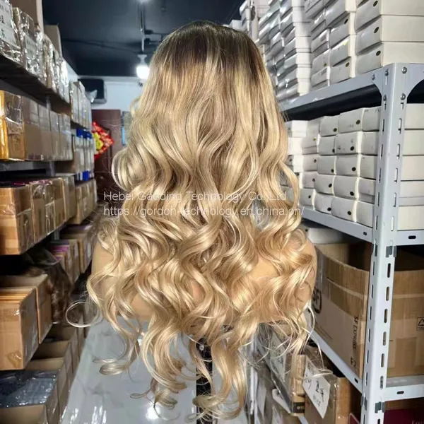 High Density Full Lace Human Hair Wig With Factory Price photo-4