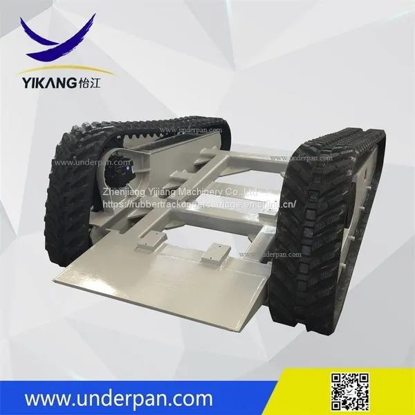 Hot Sale Mini Fire Fighting Robot Triangle Rubber Track Undercarriage From China Chassis Manufacturer photo-2