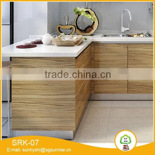 2016 Years Hot Sale Melamine Color Cheaper Kitchen Cabinet photo-2