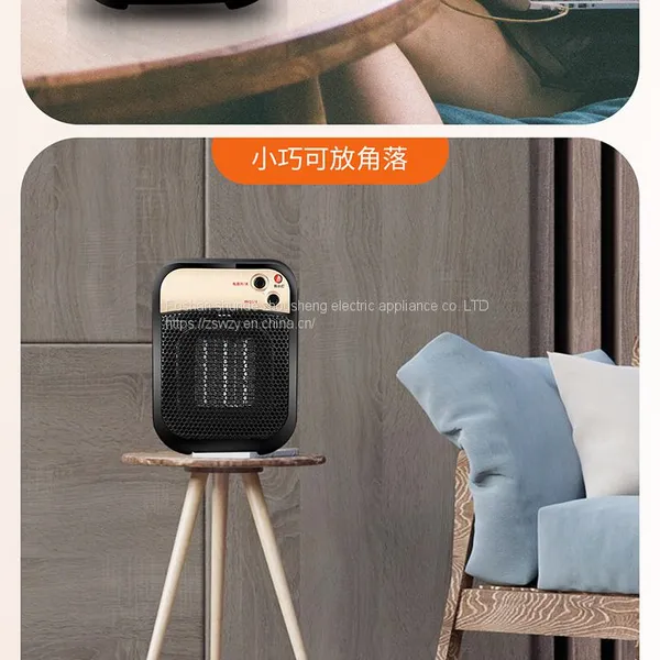 Factory Home Standing Mini Fan Heater Bath Heater Indoor Bathroom Office Heater Electric Heater Air Heater photo-3