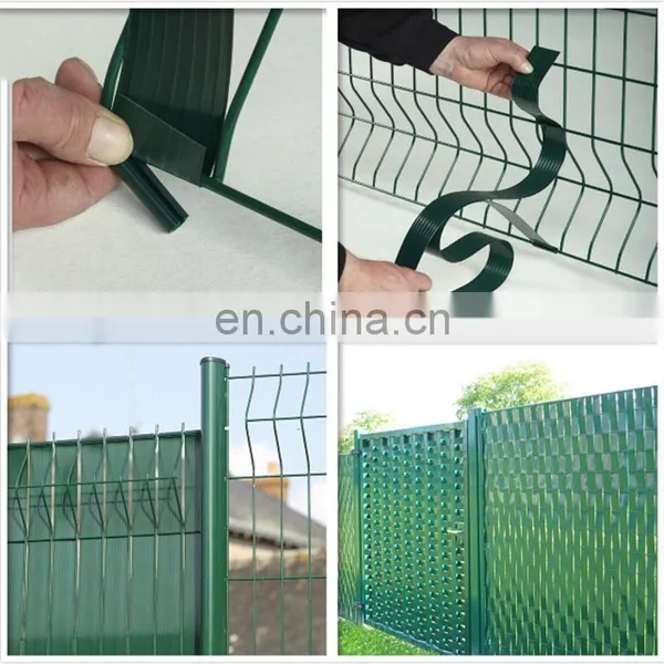 Dark Grey 4.7cmx50m 100 Clips Hard Plastic PVC Strip Screen Fence Zaun Streifen Hart photo-5