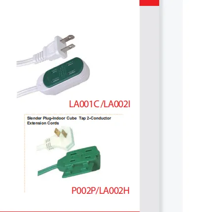 NEMA1-15P/NEMA1-15R 13A Indoor Extension Cords photo-3