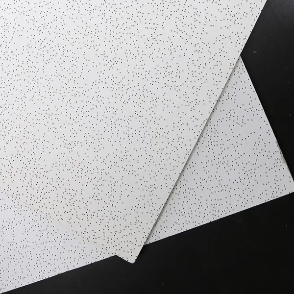 600x1200mm Smooth White Acoustic Mineral Fiber Ceilings For Hospital photo-4