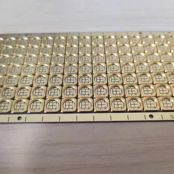 2-Schicht Aluminiumnitrid-Keramik-PCB, Einlagiges 96%-Aluminiumoxid-Keramik-PCB