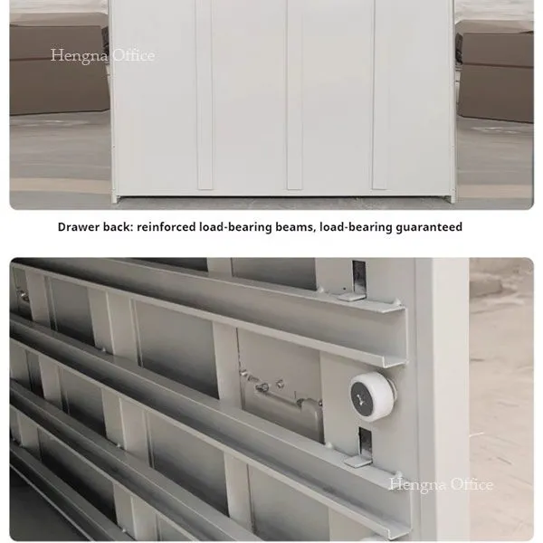 Smooth Sliding 5 Drawer Metal Blueprint Cabinet | With Roller Construction | for Design Studio photo-4