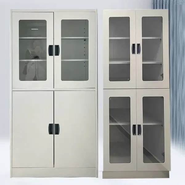 All-Steel Medicine Cabinet Reagent Cabinet Laboratory Glassware Cabinet School and Hospital Instrument Cabinet photo-4