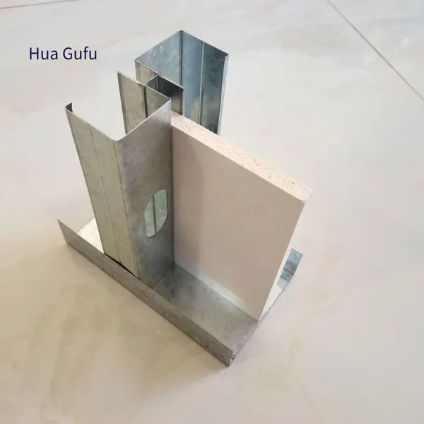 Assembled High-sound-insulation Double-cavity 112 Keel for Meeting Rooms, Silent Keel Partition for Hotels, Z-shaped Vibration-damping Partition Wall