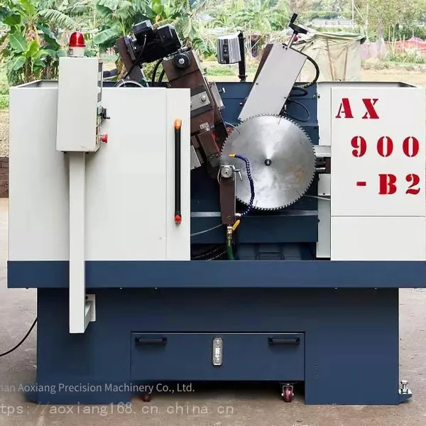 Aoxiang Factory Direct Sale Automatic Alloy Saw Blade Tooth Grinding Machine Ax900 - B2, Cnc Type photo-4