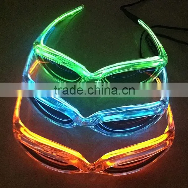 EL Light up Flashing Wire Sunglasses photo-2