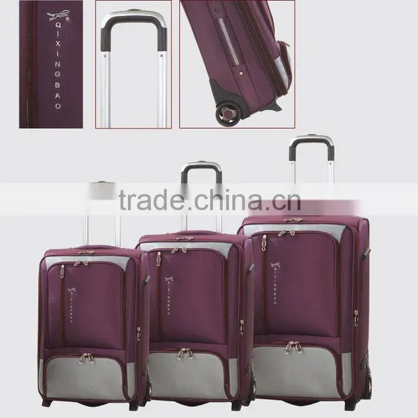 Purple Trolley Luggage
