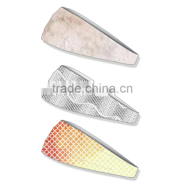 Wholesale Plain Cheap Tube Headwear Hair Elastic Sports Yoga Custom Printed Elastic Headband photo-3