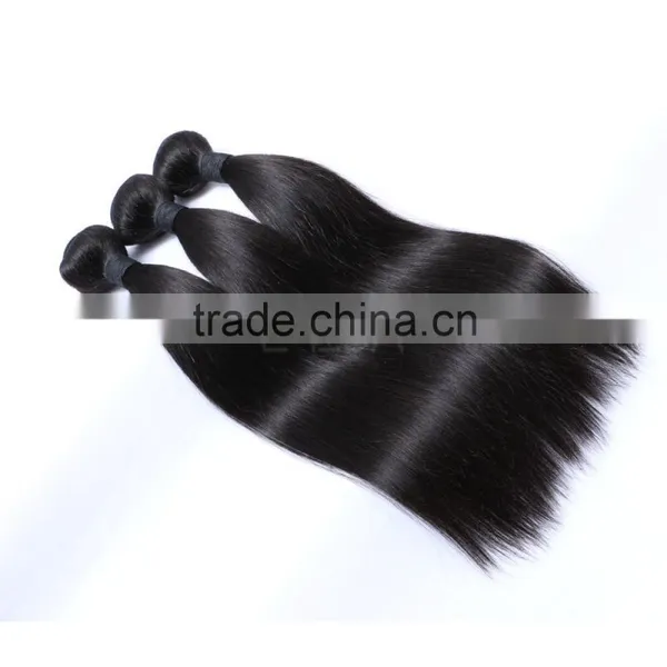 Peruvian Straight Hair Bundles With Closure photo-2