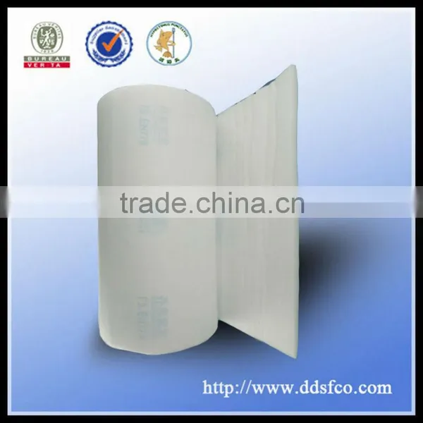 Electrostatic filter material