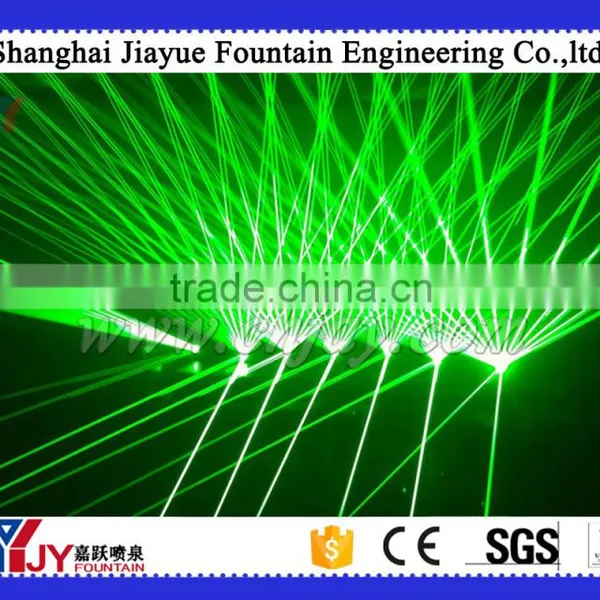 Fountain With Laser