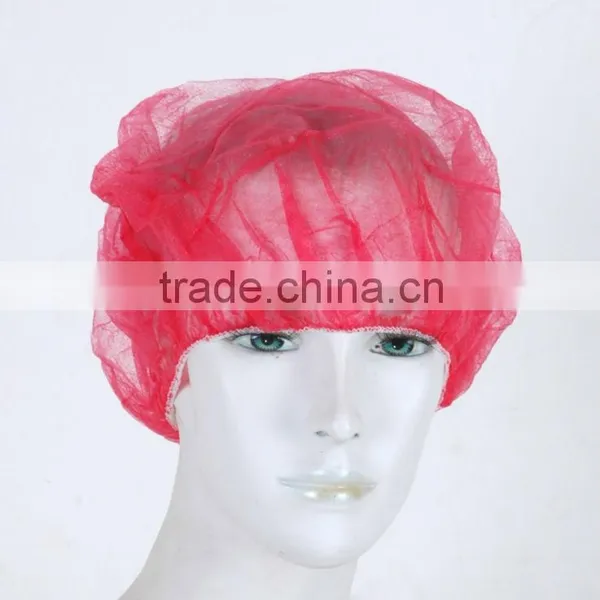 Disposable Non-woven Bouffant Cap Nurse Cap photo-5