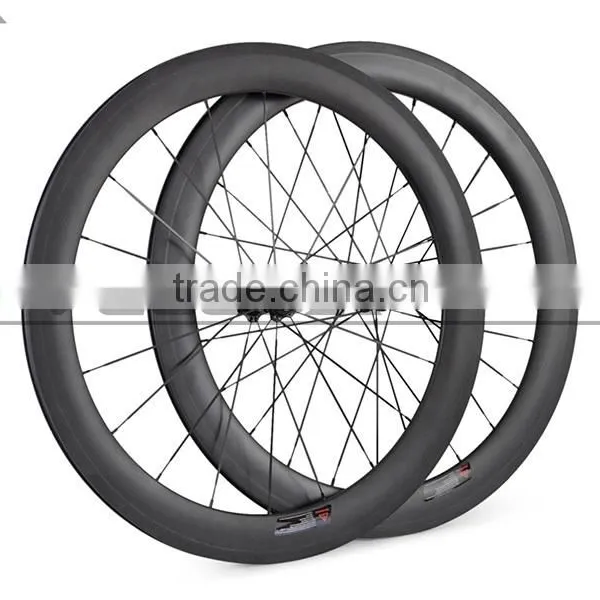 700c Carbon Road Bike Wheels,50mm*23mmBeautiful Carbon Bicycle Wheels High-profile Carbon Wheels on Sale photo-3