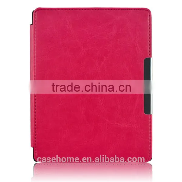 Smart Side Open Style Leather Case Cover for Kobo Aura 6" Ereader photo-3