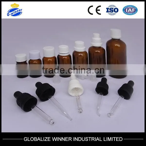 20ml Blue Essential Oil Bottles With Plastic Cap pp 18mm photo-2