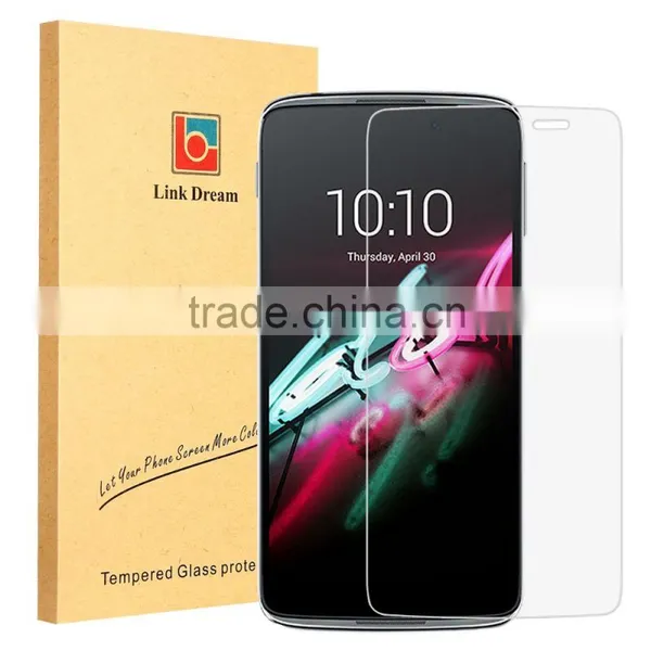 High Hardness Anti-Shatter Film Tempered Glass Screen Protector for Alcatel Idol3 5.5 photo-6