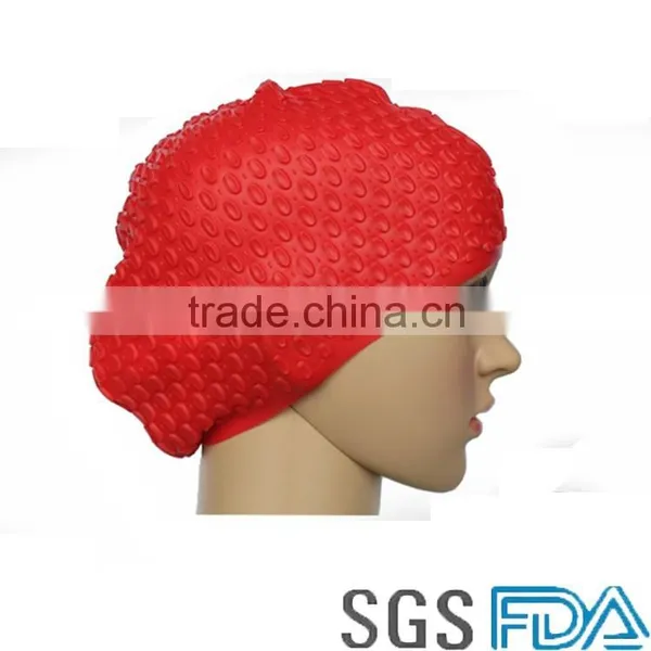 Silicone Swimming Cap Extra Large Swim Cap Print Swim Cap Breathplay