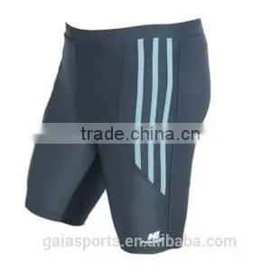 Hot Wholesale Men's Tight Long Swimming Trunks