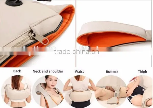New Arrival Electric Kneading Massage Shawl Virbrating Slimming Belt photo-6
