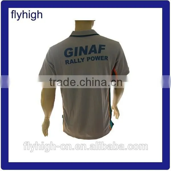 China Cheap Price Strip Short Sleeve Polo Shirts photo-2