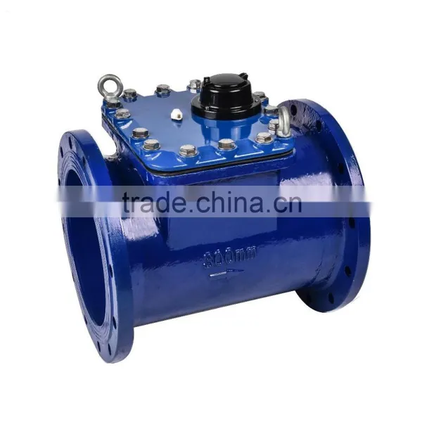 Large Water Rate Woltman Mechanical Water Flow Meter for Water Pump