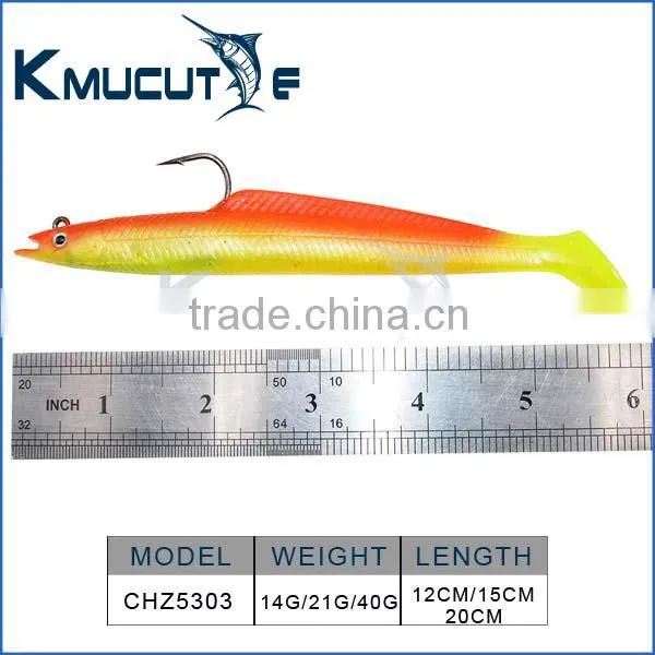 SAND EELS COARSE SEA FISHING SAND EEL JIG HEAD LURES BASS photo-6