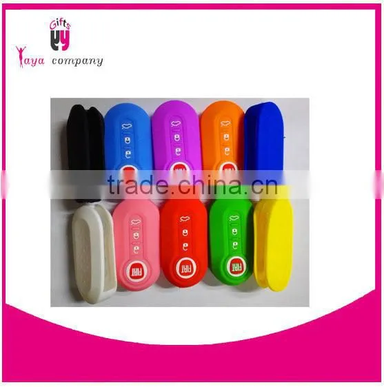 High Quality Silicone Smart Remote Key Case for Peugeot Remote Key Cover