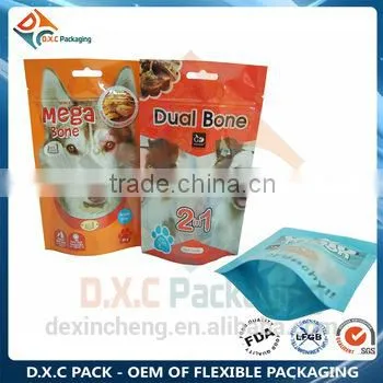 1kg Pet Food Packaging Stand Up Pouch Bag With Zipper photo-2