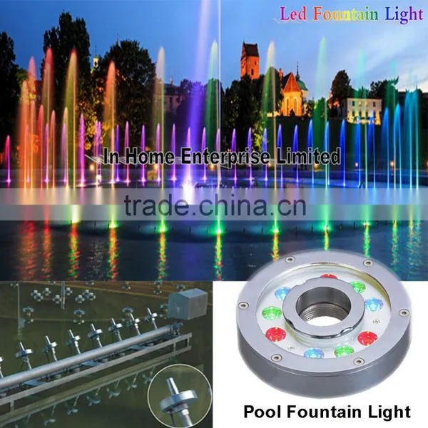 IP68 6W Embedded Stainless Steel Swimming Pool Led Underwater Light photo-6