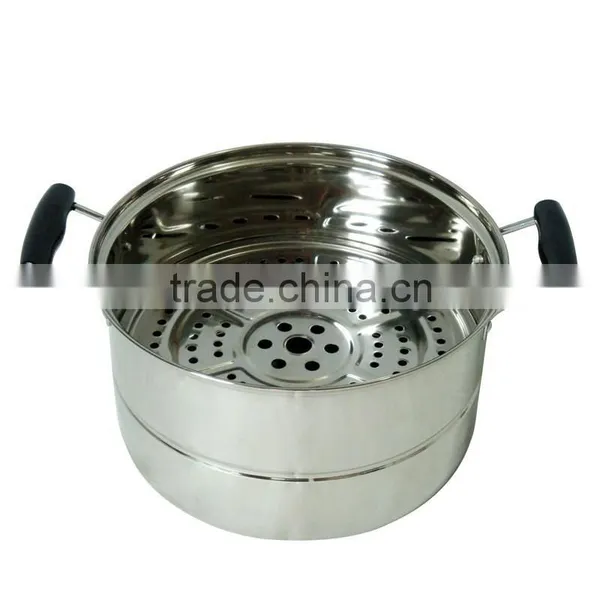 Price for Kitchen Utensils 32cm Stainless Steel Food Steamer Pot in Guangdong 2015 photo-4