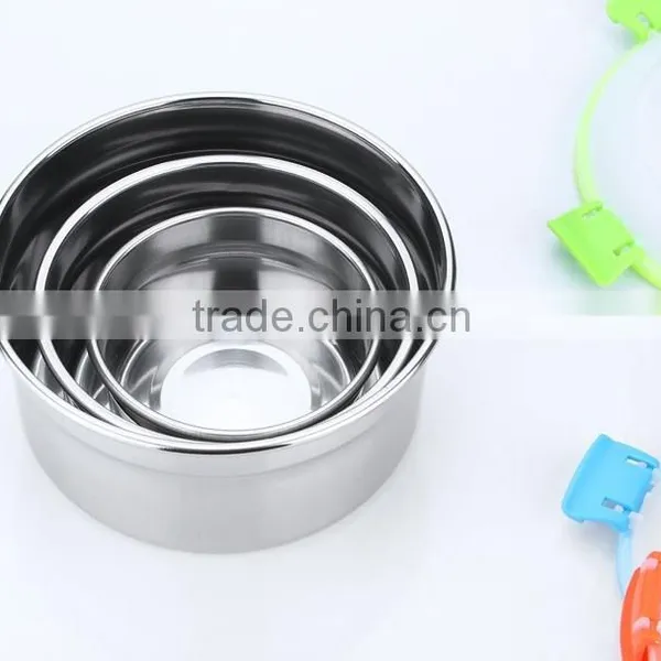 Lock Lock Stainless Steel Take Out Food Container Soup Bowl With Lid photo-5