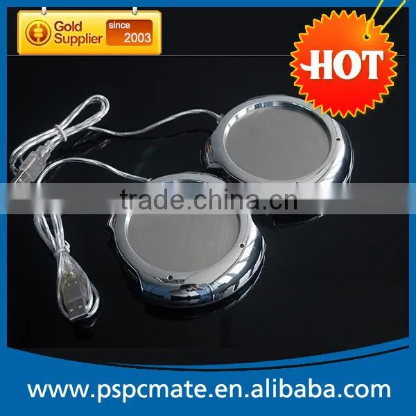 Electroplate Shiny Usb Hub Cup/mug Warmer With Usb Hub photo-2
