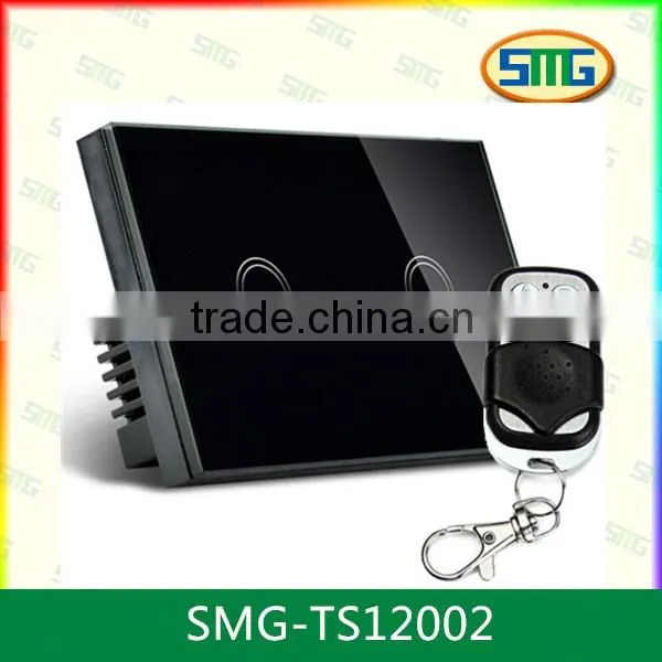 SMG-TS12002 433MHz Smart Home Romote Touch Light Wall Switch Quality Choice