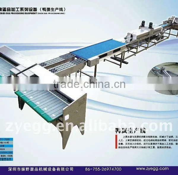 Egg Cleaning & Grading Machine