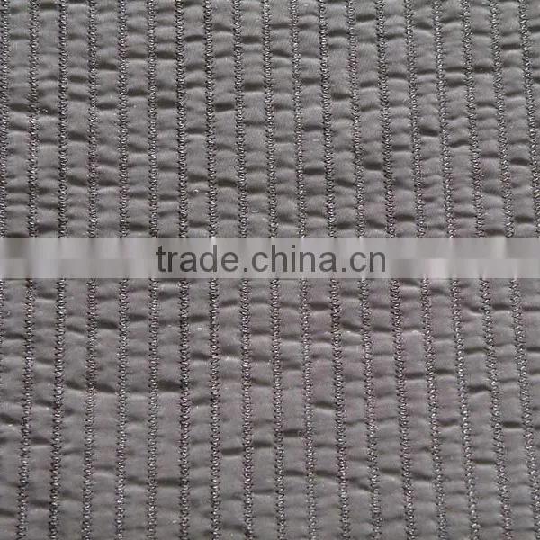 Winter Thermal Padding Cotton Stripe Quilted Embroidery Fabric photo-6