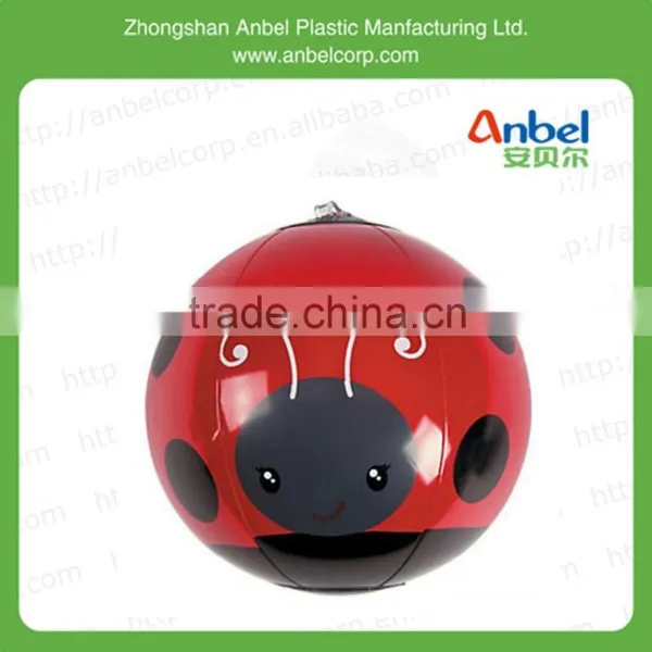 Anbel Cute Face Recreation Sports Inflatable Beach Ball photo-3