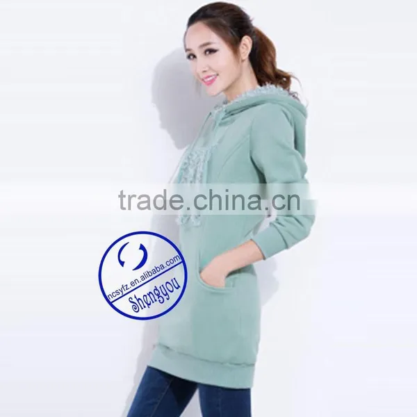 China Factory Custom Cotton Pullover Women's Hoodie Personalized photo-4