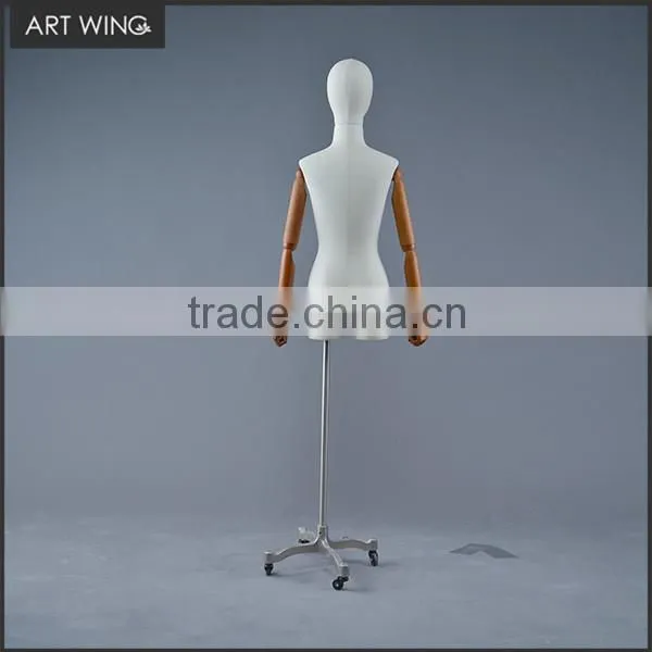 Adjustable Dress Form Dressmaker Armless Mannequin Cover Cheap photo-5