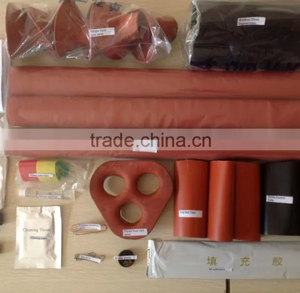 Low Voltage Heat Shrinkable Cable Termination Kits Cable Joints Electric Accessories Cable Accessory