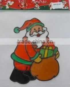 Xmas Santa Window Sticker , Decorative Christmas Gift Sticker photo-3